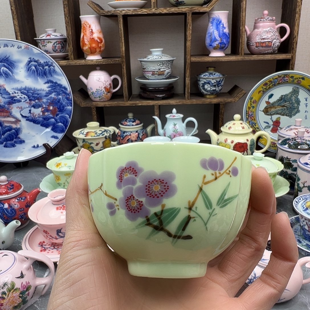 摆件陶景德镇陶瓷567老厂瓷27