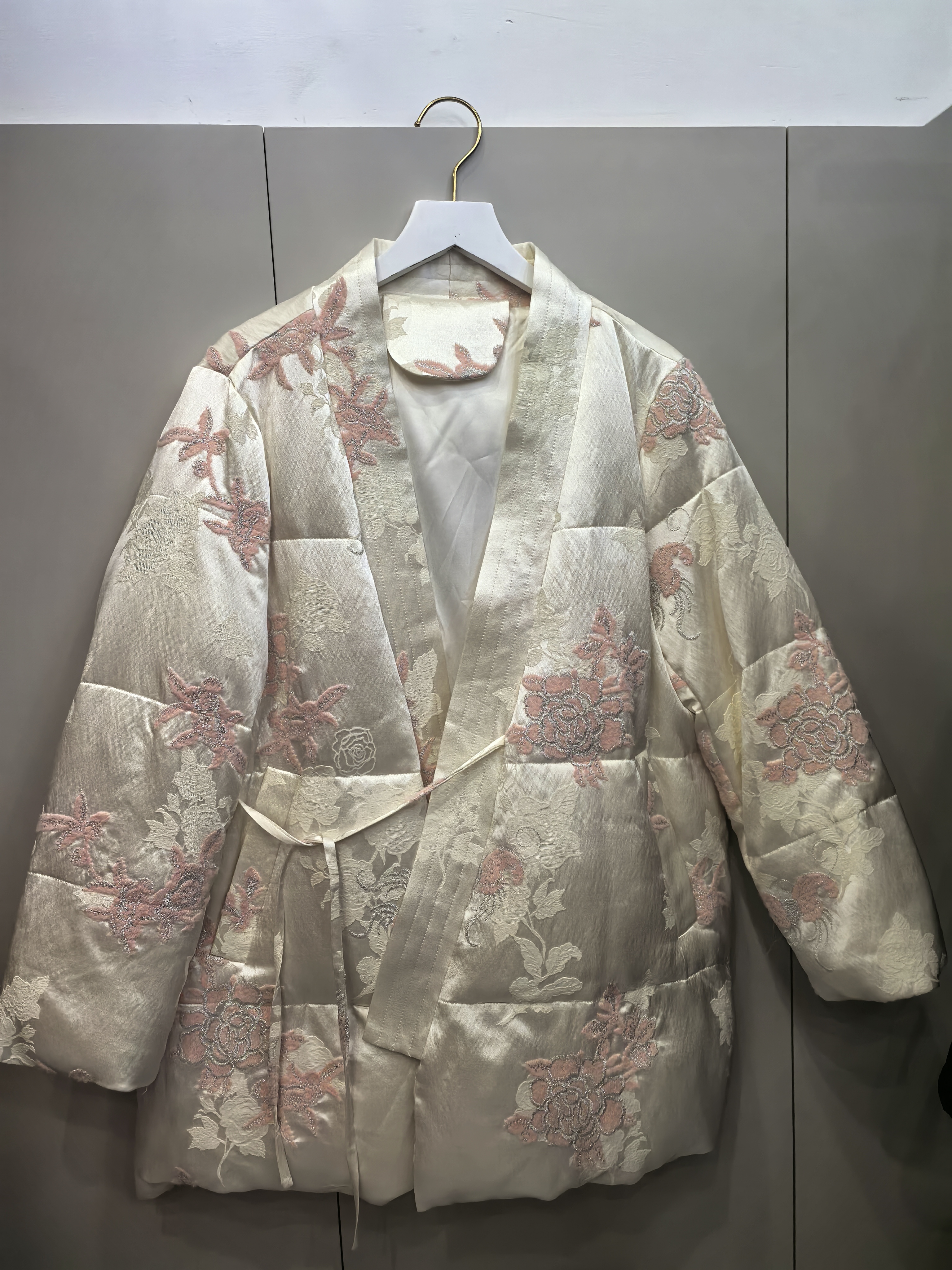 957号【美锦家】新中式国风女款冬季加绒加厚上衣241675