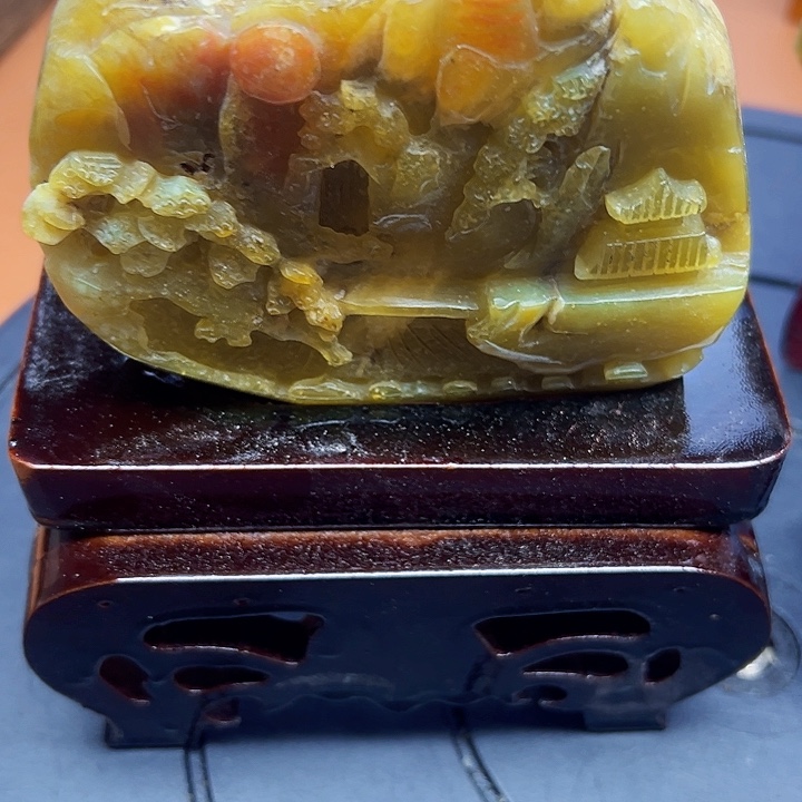 岩***料蛇纹石玉未镶嵌珠宝奇石2