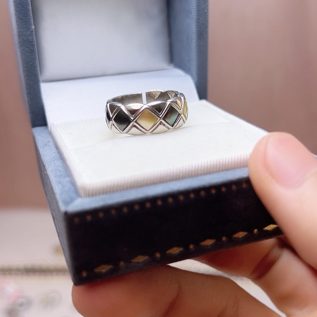 海水珍珠戒指银S925镶嵌