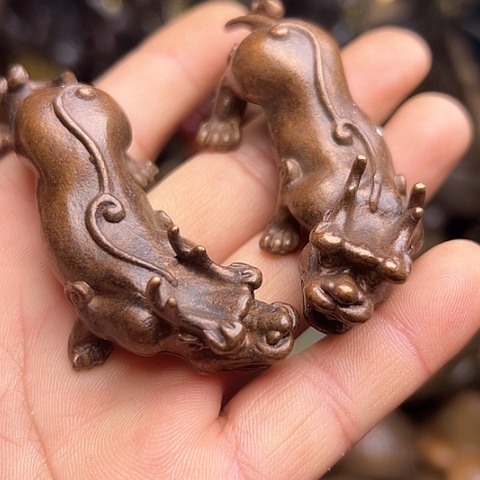 铜制文玩把玩物件