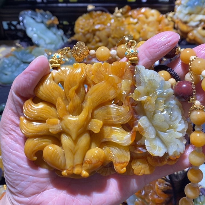 岫玉岫玉吊坠未镶嵌ヾ**、