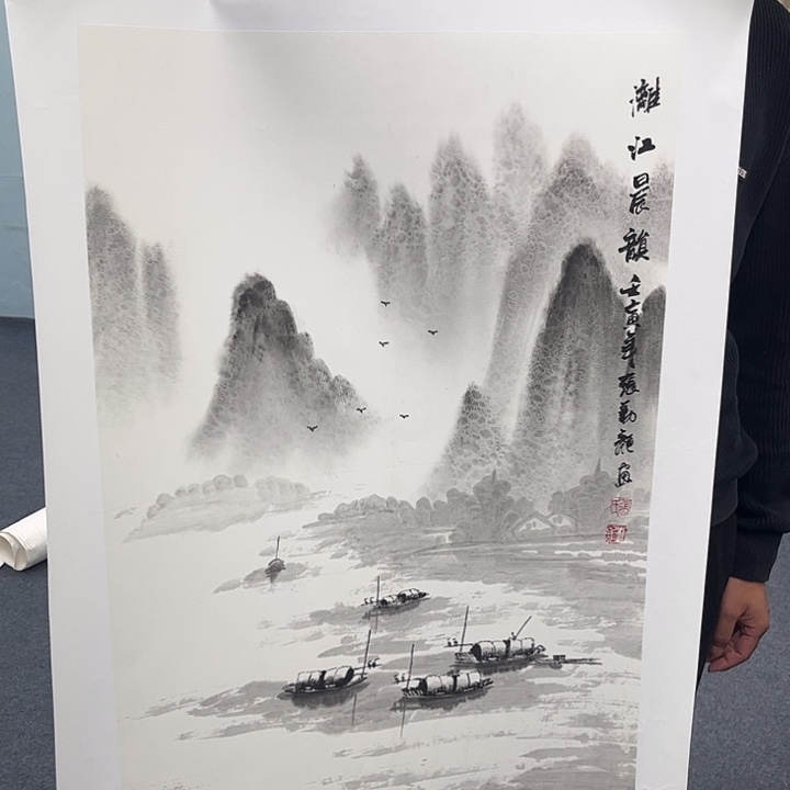 国画宣纸国画纯手绘作品
