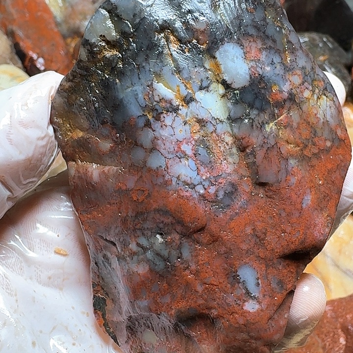 三***七寿山石寿山石的颜色