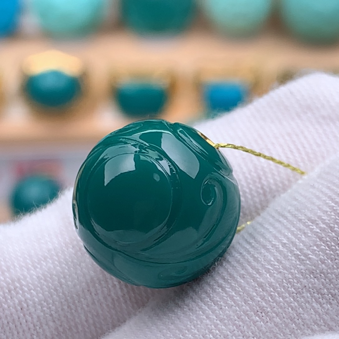 绿松石珠宝奇石未镶嵌