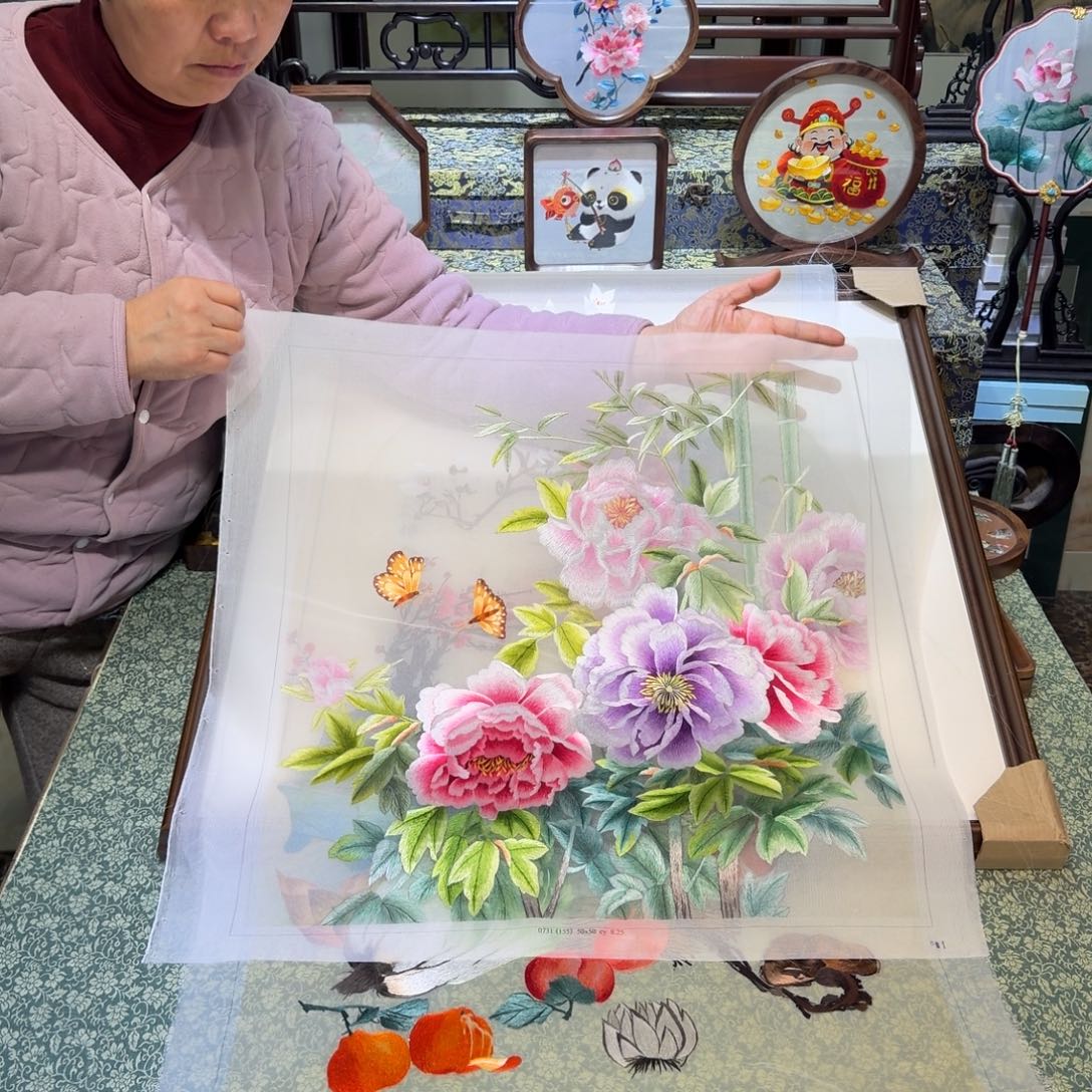 刺绣手工苏绣工艺