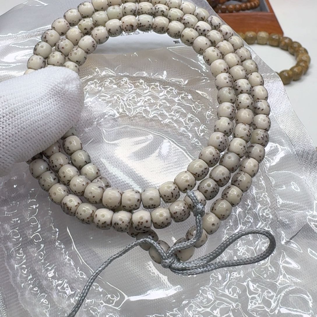 星月菩提手串8灭世糯冰大眼睛通体6左右108