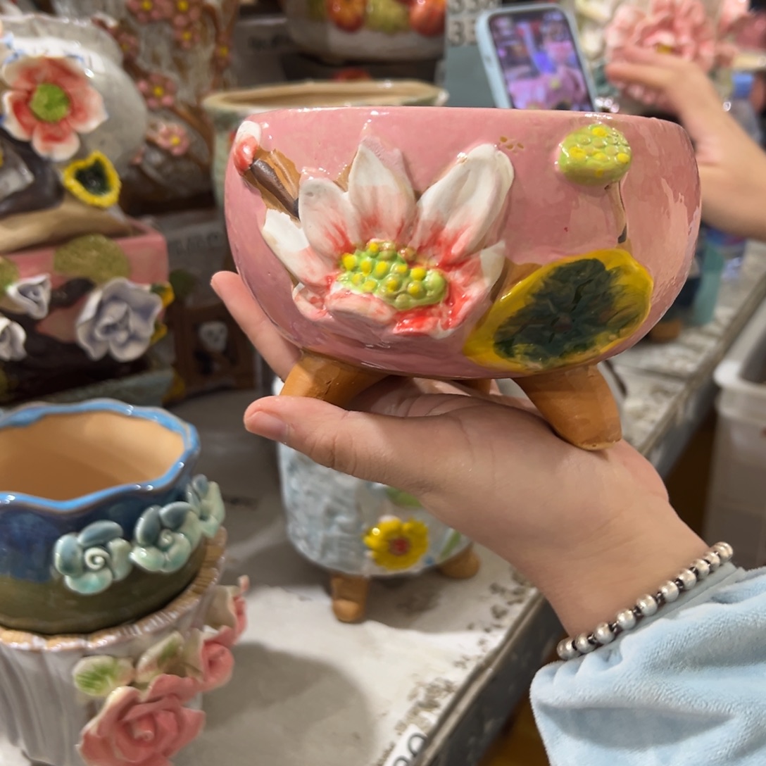 满20米秒退拉黑花盆