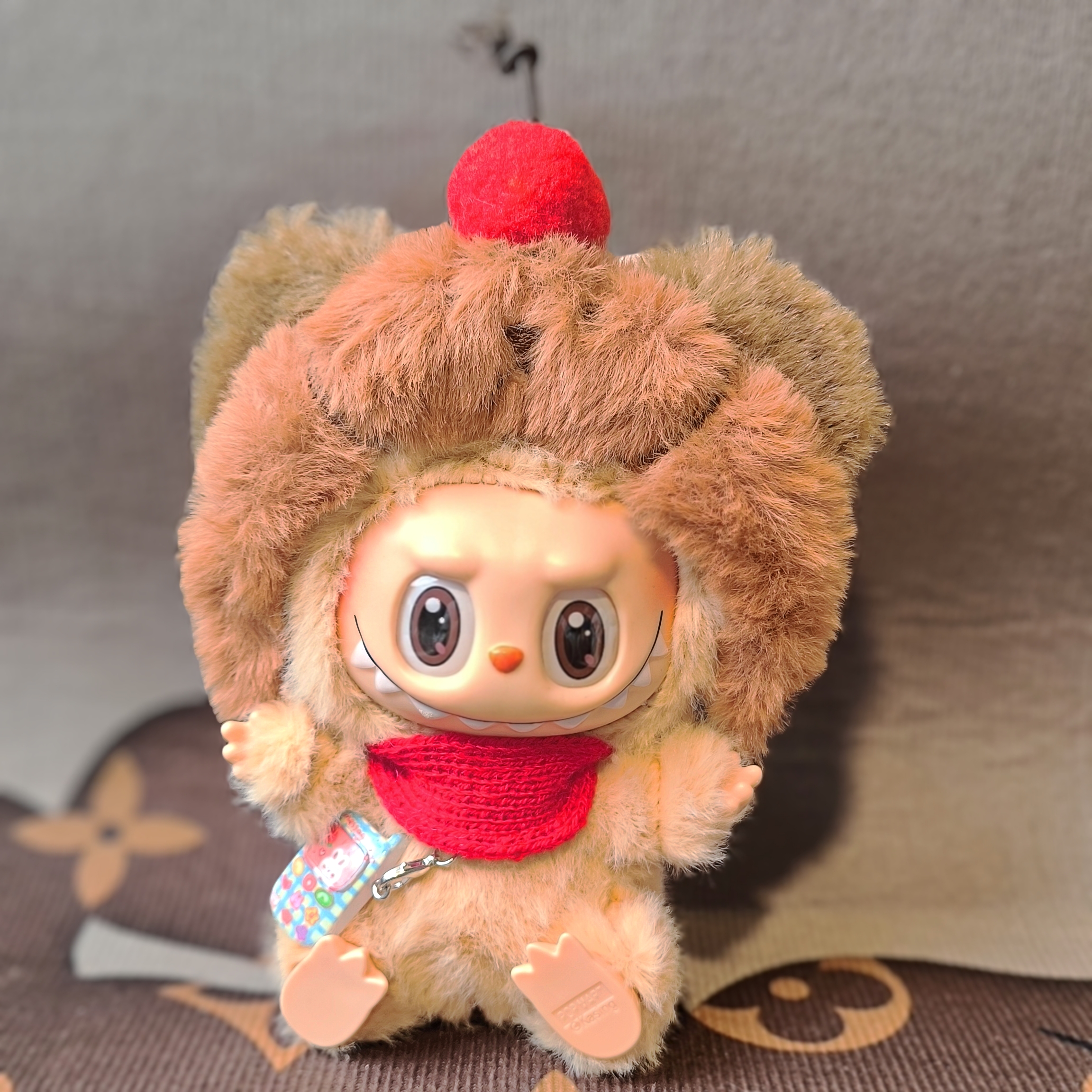 秋冬创意穿衣改娃miu系包挂车挂情侣礼物