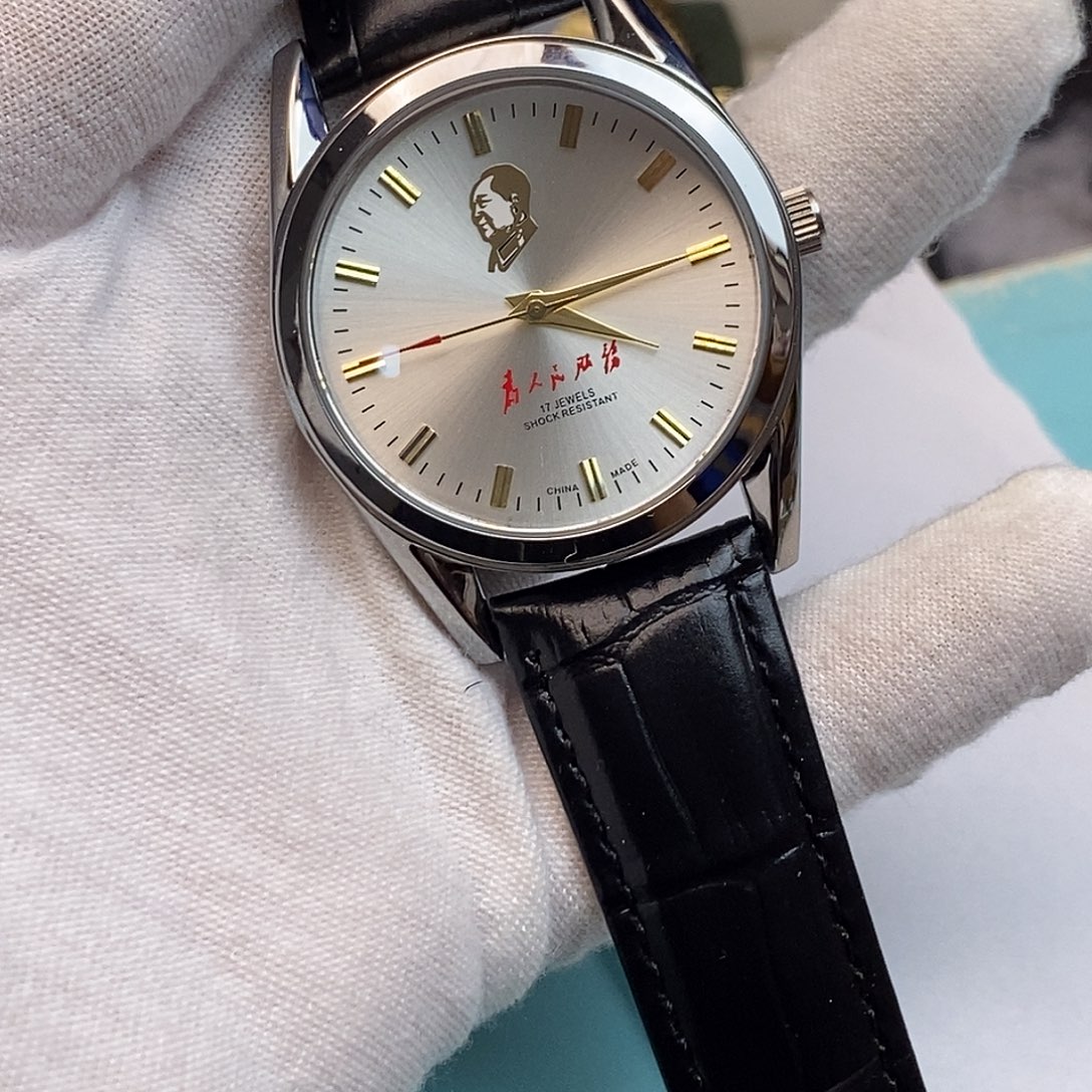 钢镀金机械机芯80米