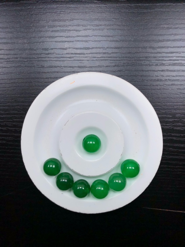 冰种绿翡卡12➕翡翠散珠一颗/多样性发货直播间