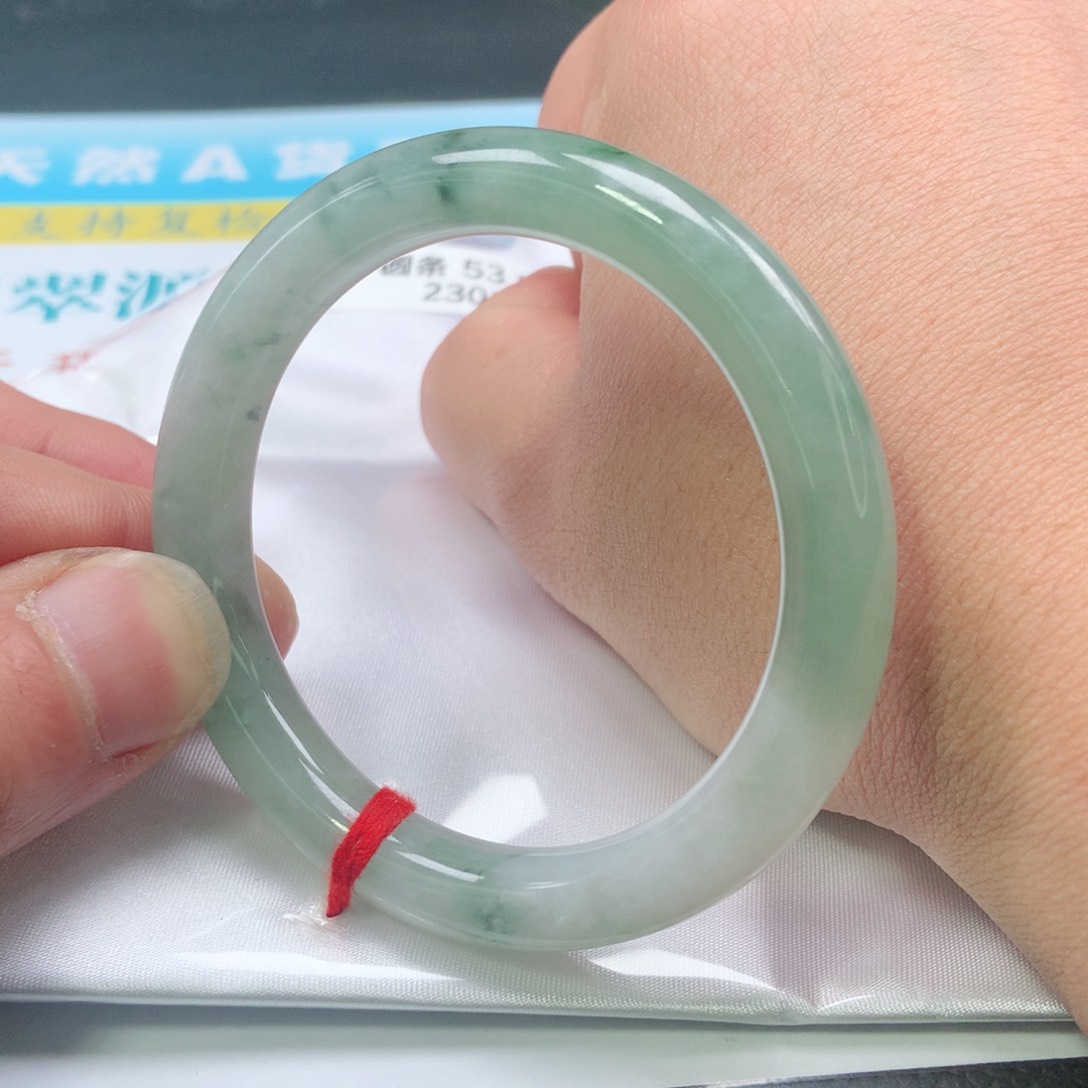 翡翠手镯未镶嵌阿*木0291号