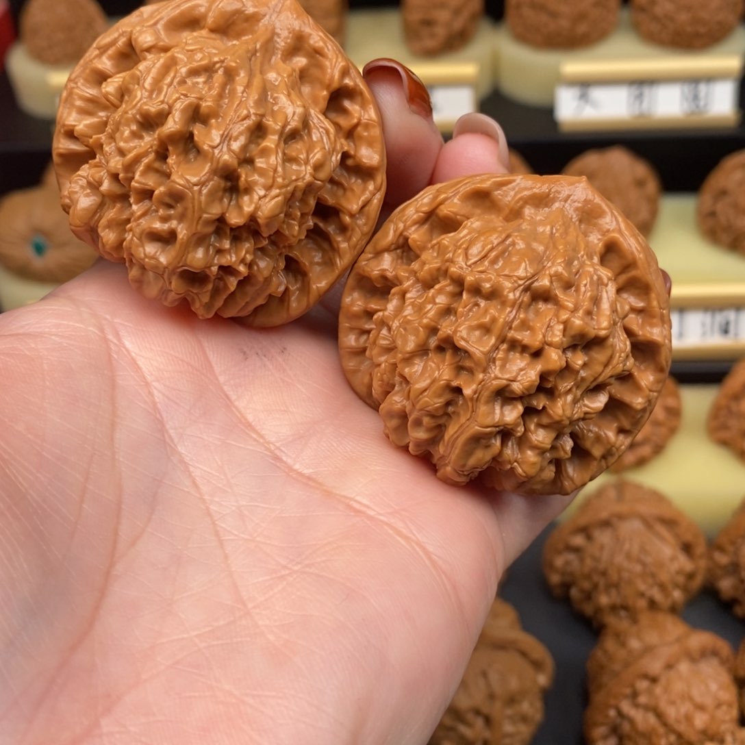 吊坠文玩核桃麻****山官帽练手对