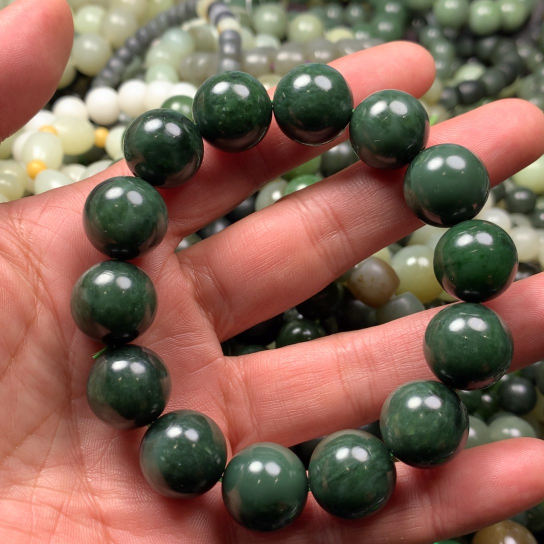 和田玉手链未镶嵌