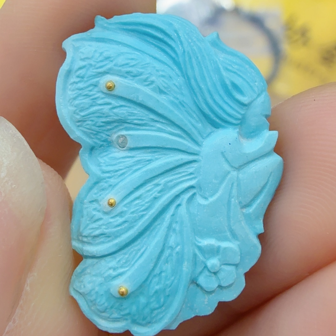 绿松石未镶嵌珠宝奇石