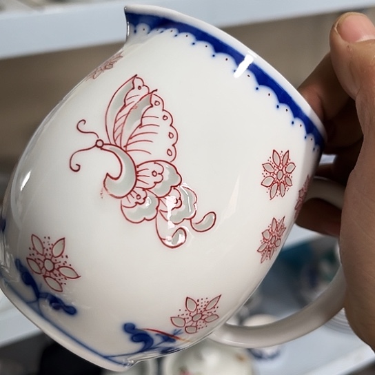 盘手绘公道一个陶瓷陶瓷