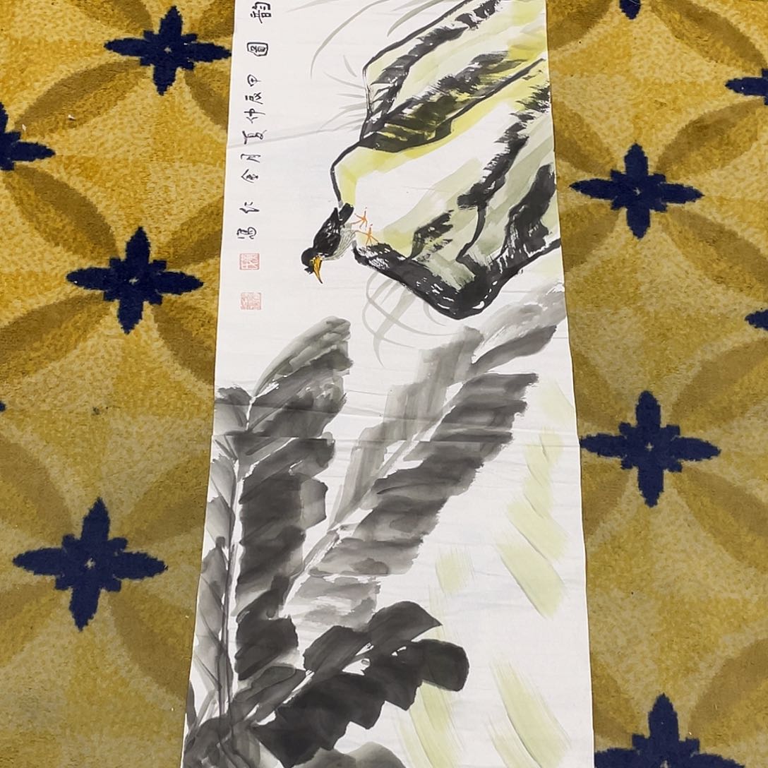 国画老师绘画作品55555黄金仁老师