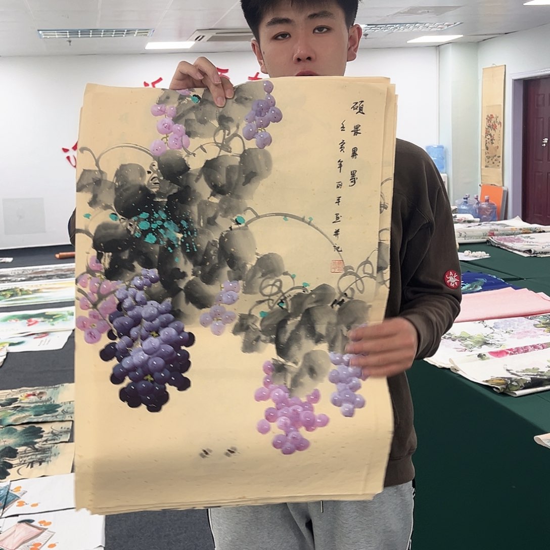 国画宣纸国画纯手绘作品