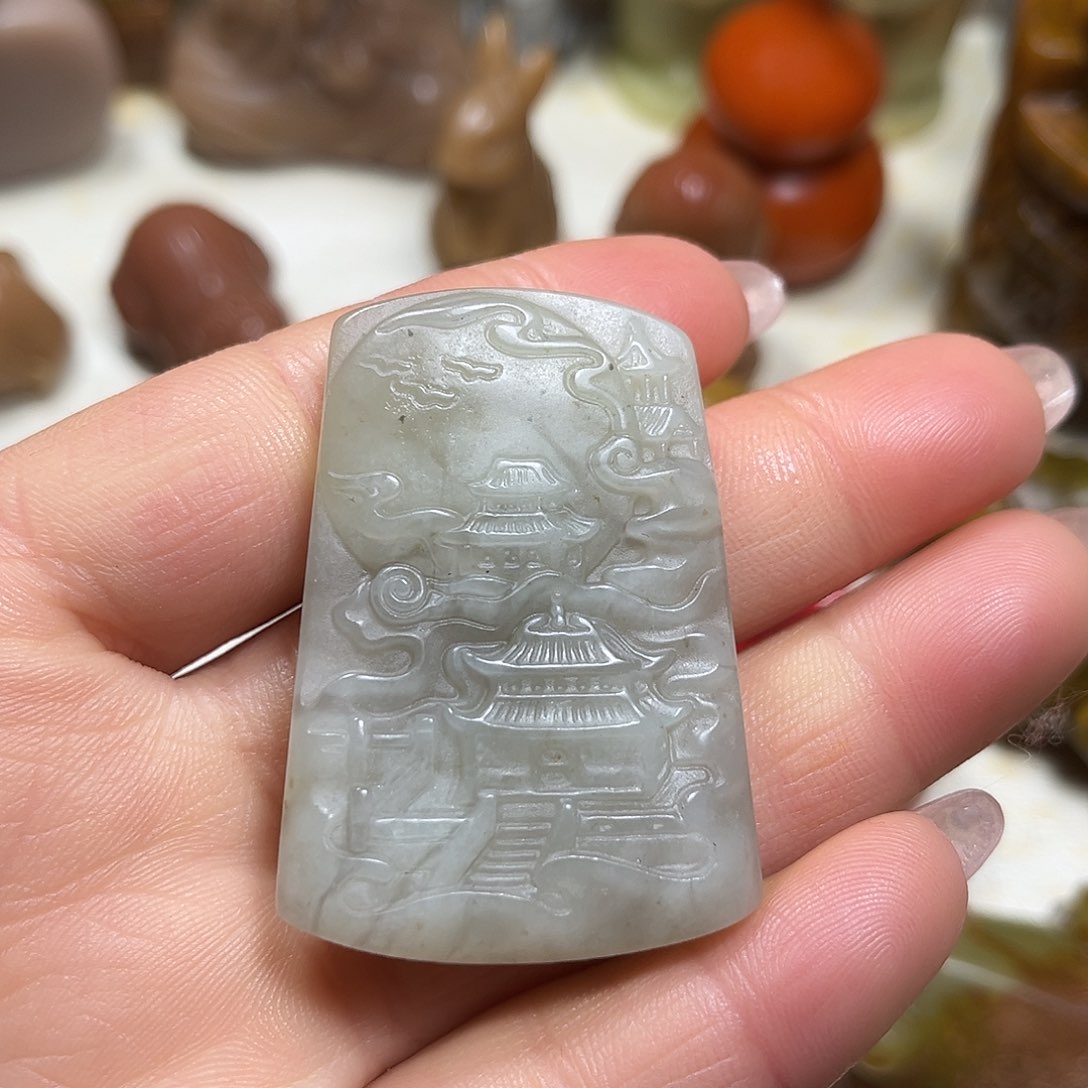 白玉菩提吊坠白玉菩提吊坠