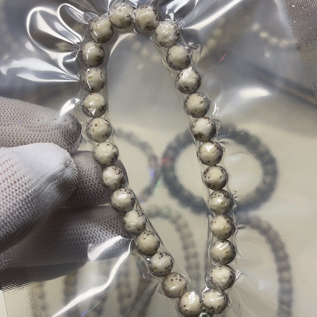 手串星月菩提8m正月龙鳞纹圆珠