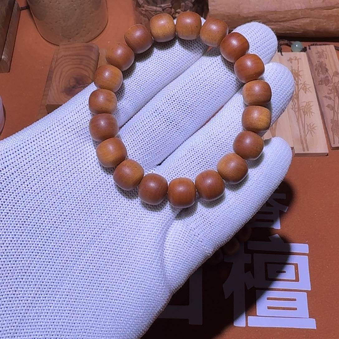 檀香木10×11规格19颗黑肉横纹沉水（醇厚浓郁）