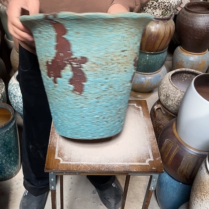 口32高度30斗笠…………蓝气泡