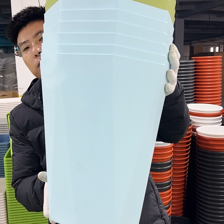 微瑕fc310口31高38蓝色3只无托