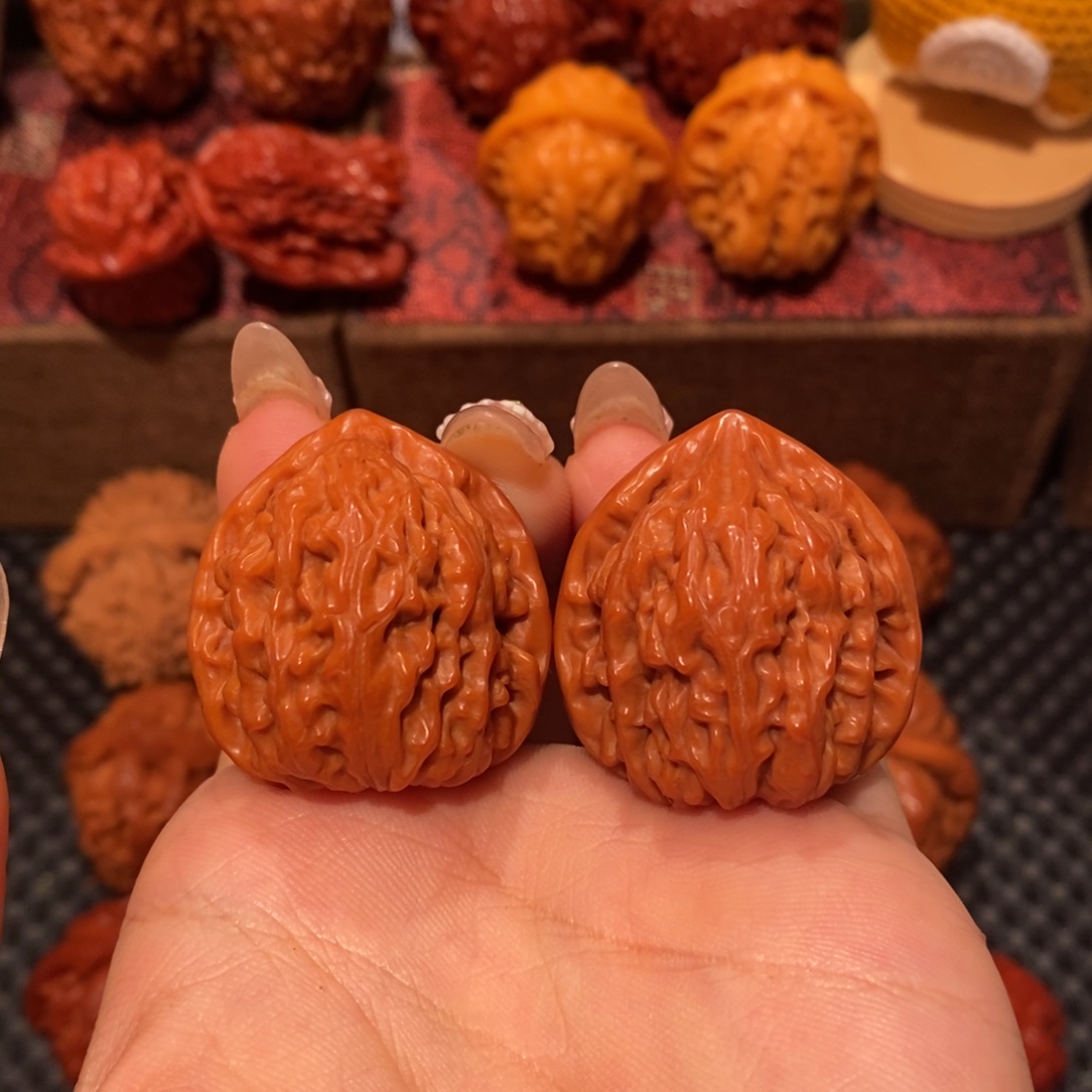 吊坠文玩核桃32文山，0502