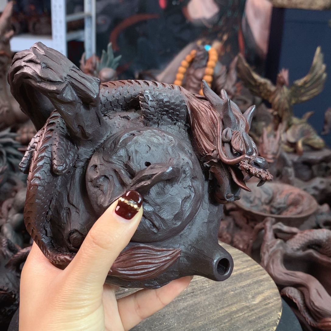 【闪购商品】紫砂全手工制作工艺制作中**峰