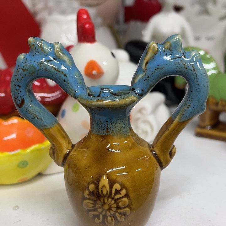 秀***姑陶瓷外贸瓷器瑕疵慎拍