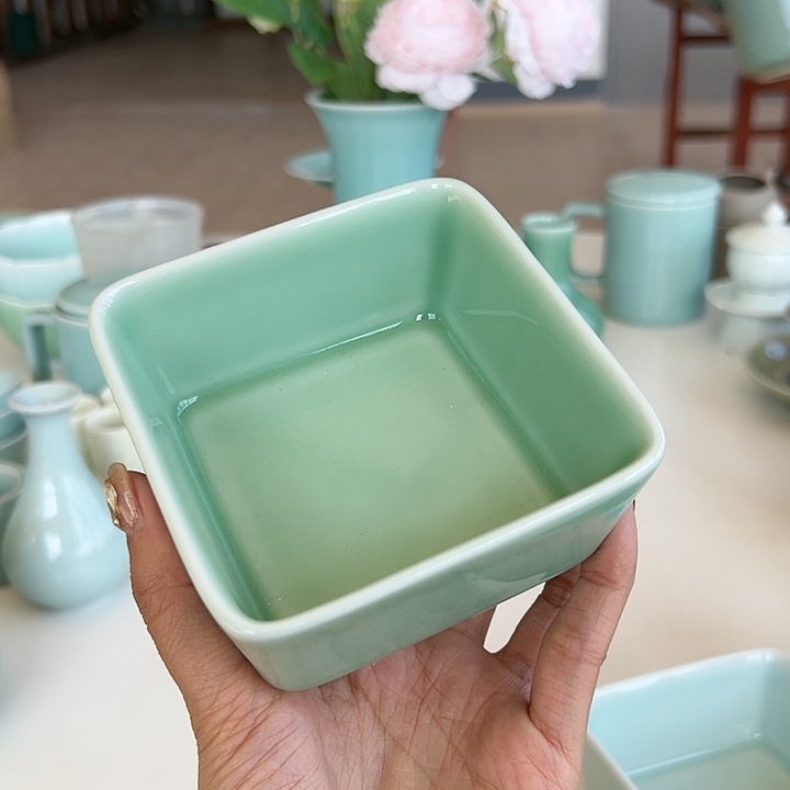 小米茶器龙泉青瓷