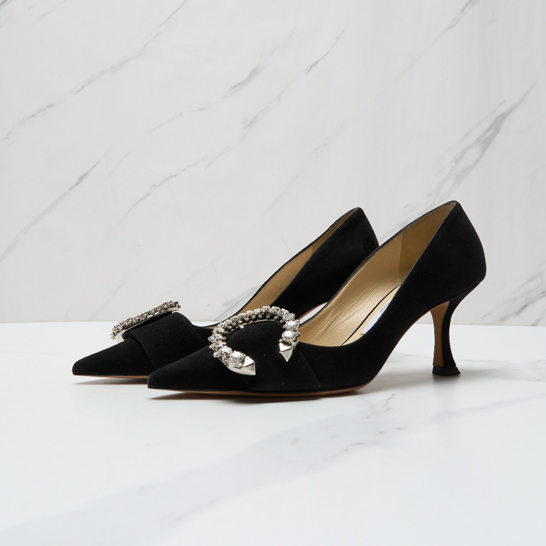 全新未使用/Jimmy Choo女士MELVA 70高跟鞋JCGS00533