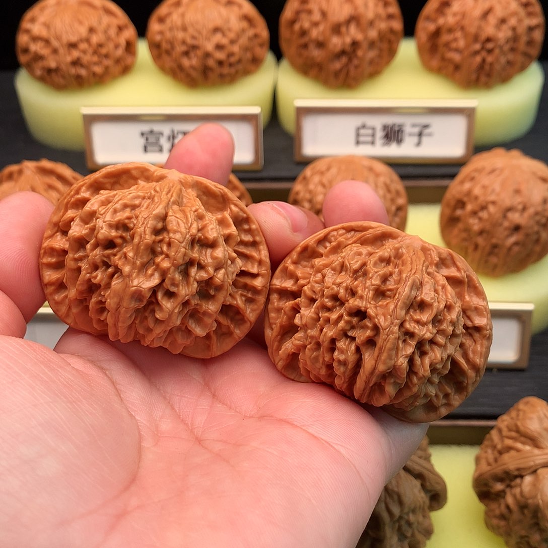 吊坠文玩核桃572号盘龙纹47