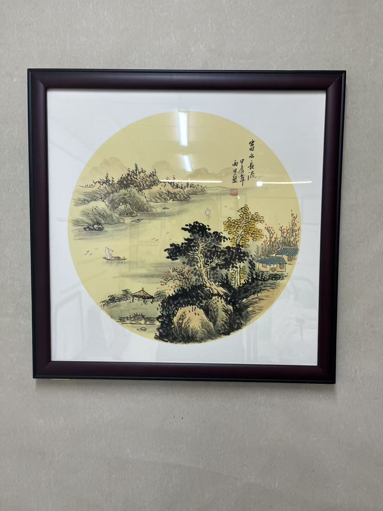 国画山水国画作品