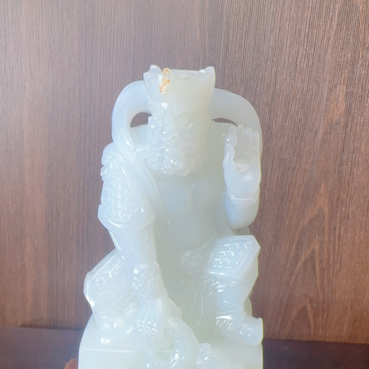 新疆和田玉高品质守护小摆件