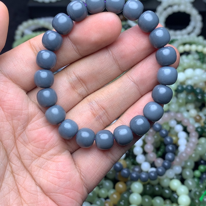 和田玉未镶嵌手串莫兰迪手串