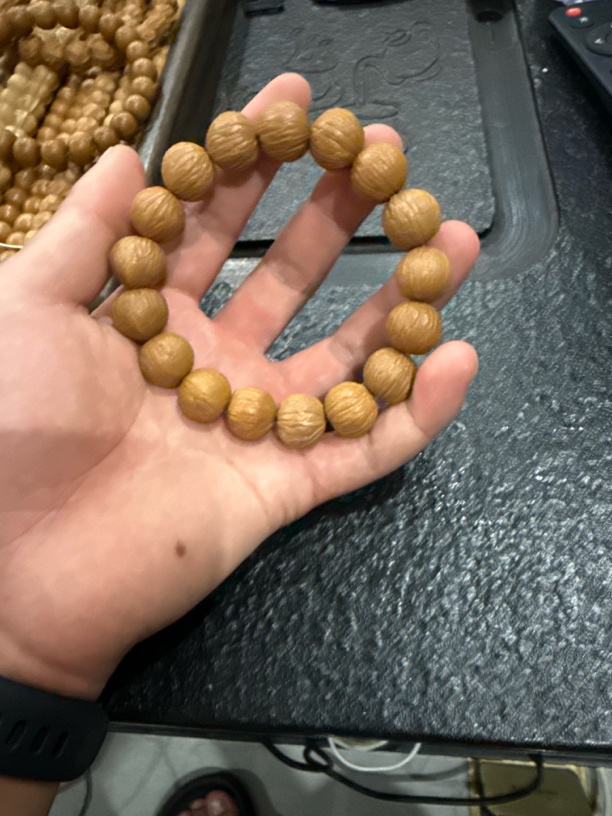 非金属木质手链 15 聚宝盆