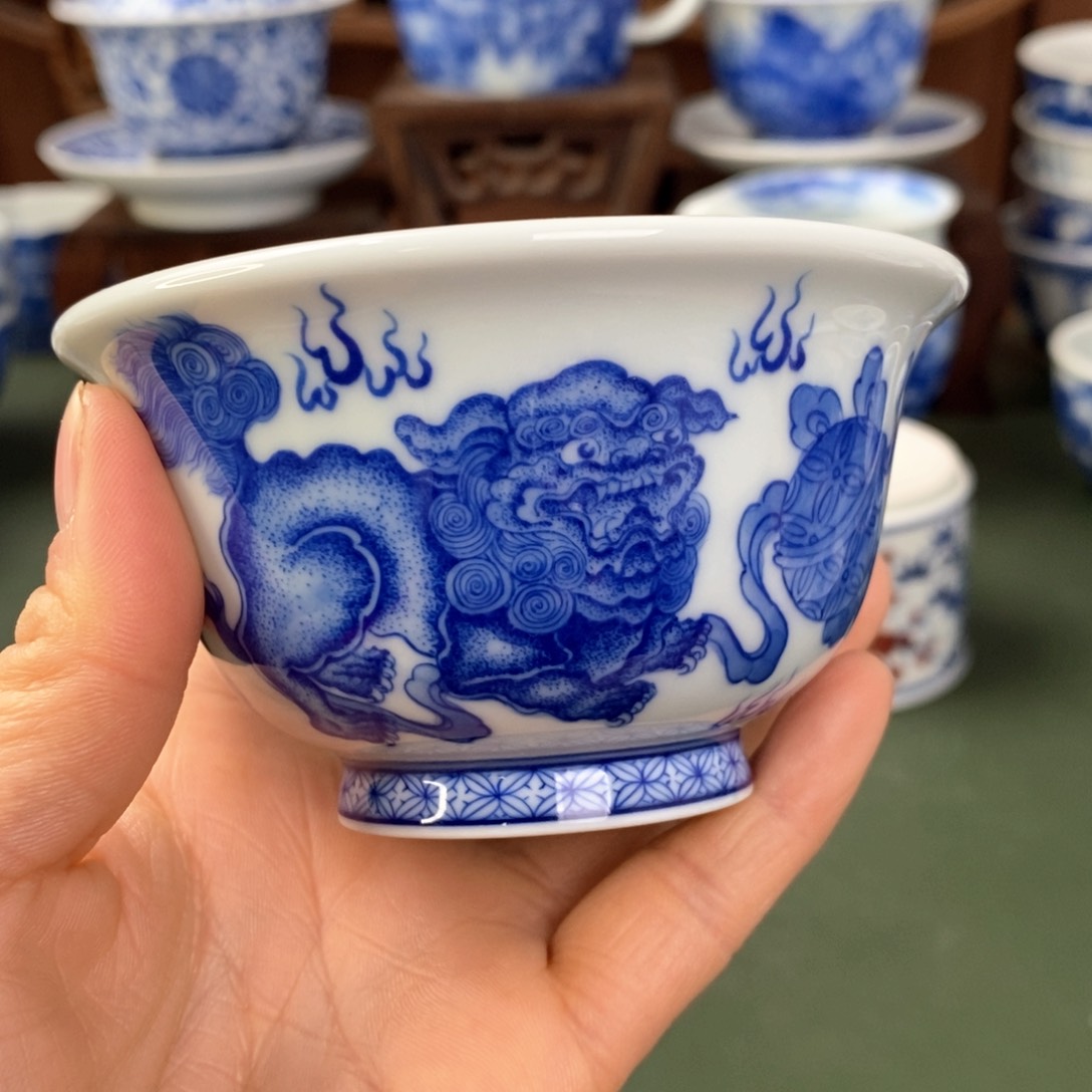 杯景德镇陶瓷手工手绘