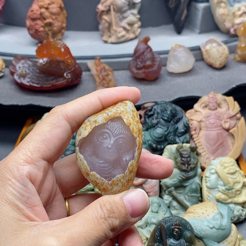 【闪购商品】未镶嵌吊坠定制玛瑙