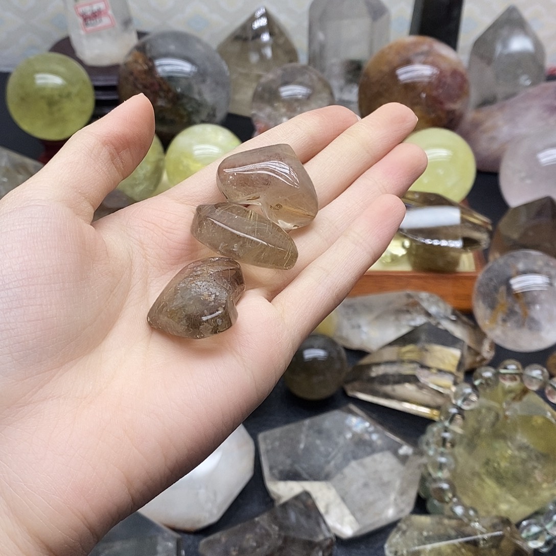 水晶未镶嵌珠宝半成品86水晶石