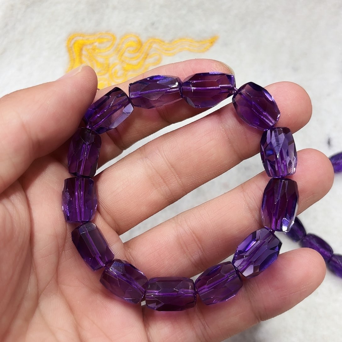 N***a水晶手串未镶嵌紫水晶