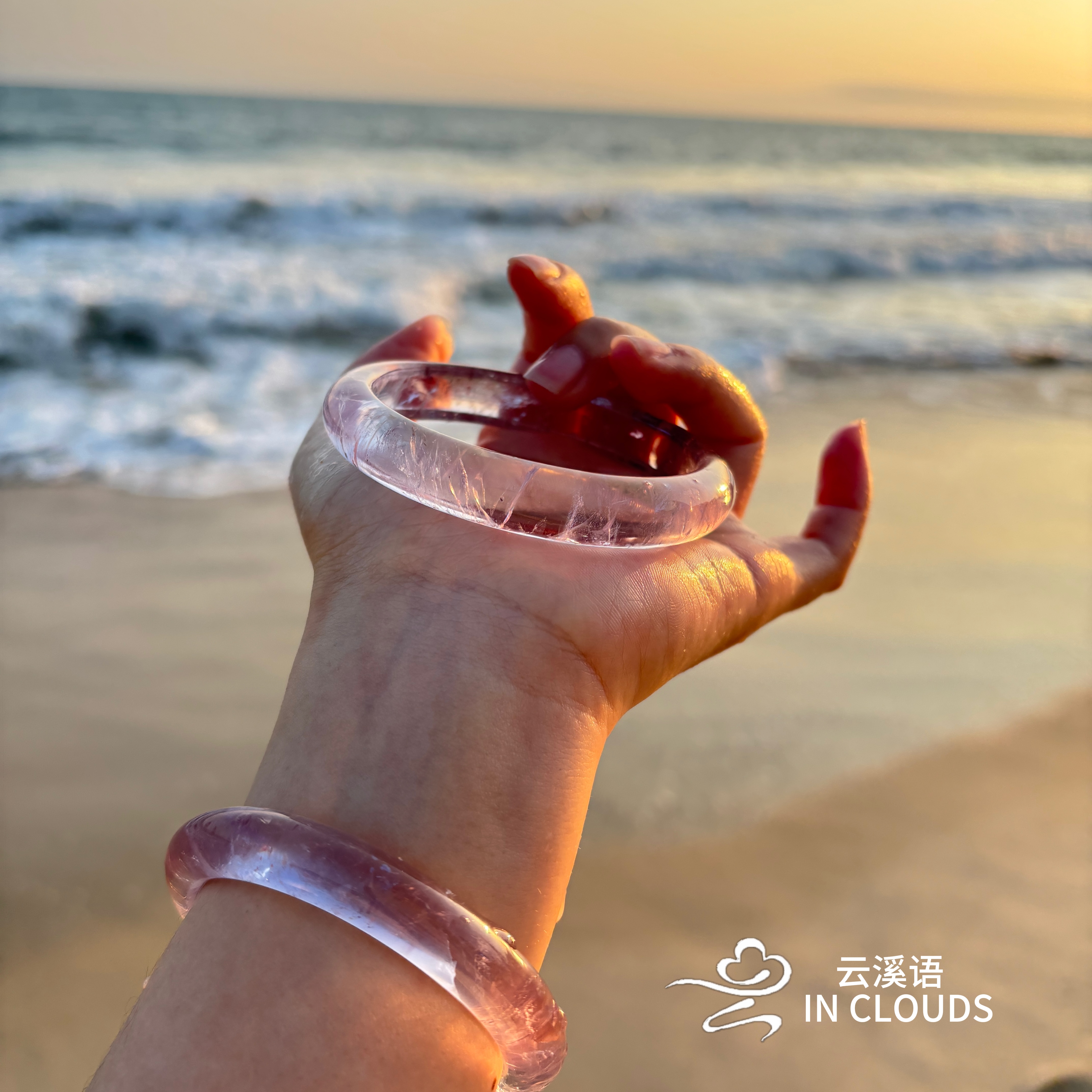 【天空之境】紫黄晶紫水晶手镯多样性发一