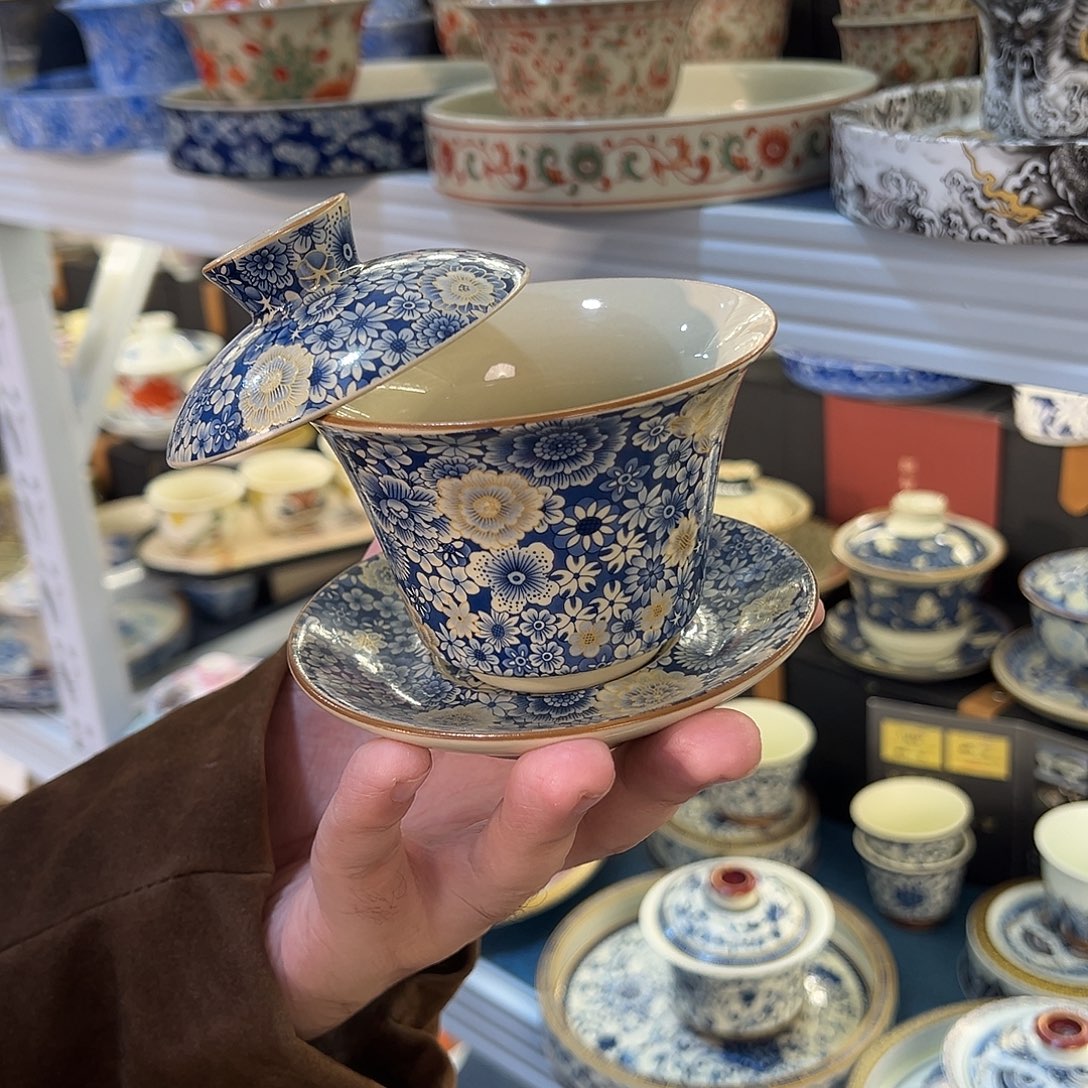盖碗很漂亮我很喜欢