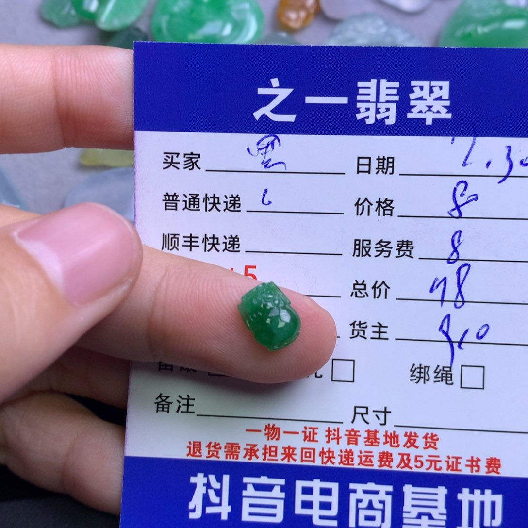 颈饰未镶嵌翡翠黑*