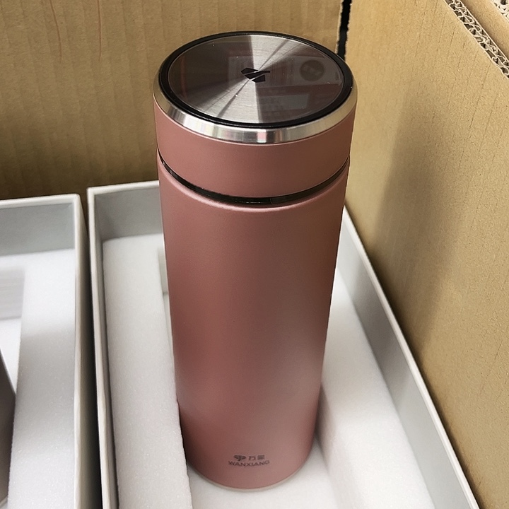 万象保温杯h125-430粉