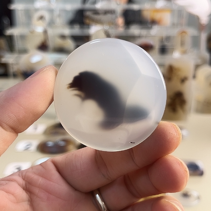 玛瑙/玉髓吊坠(不含链)未镶嵌