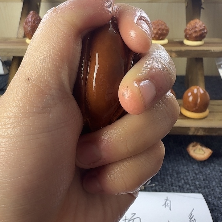 东***子手串/手链橄榄核馒头三面