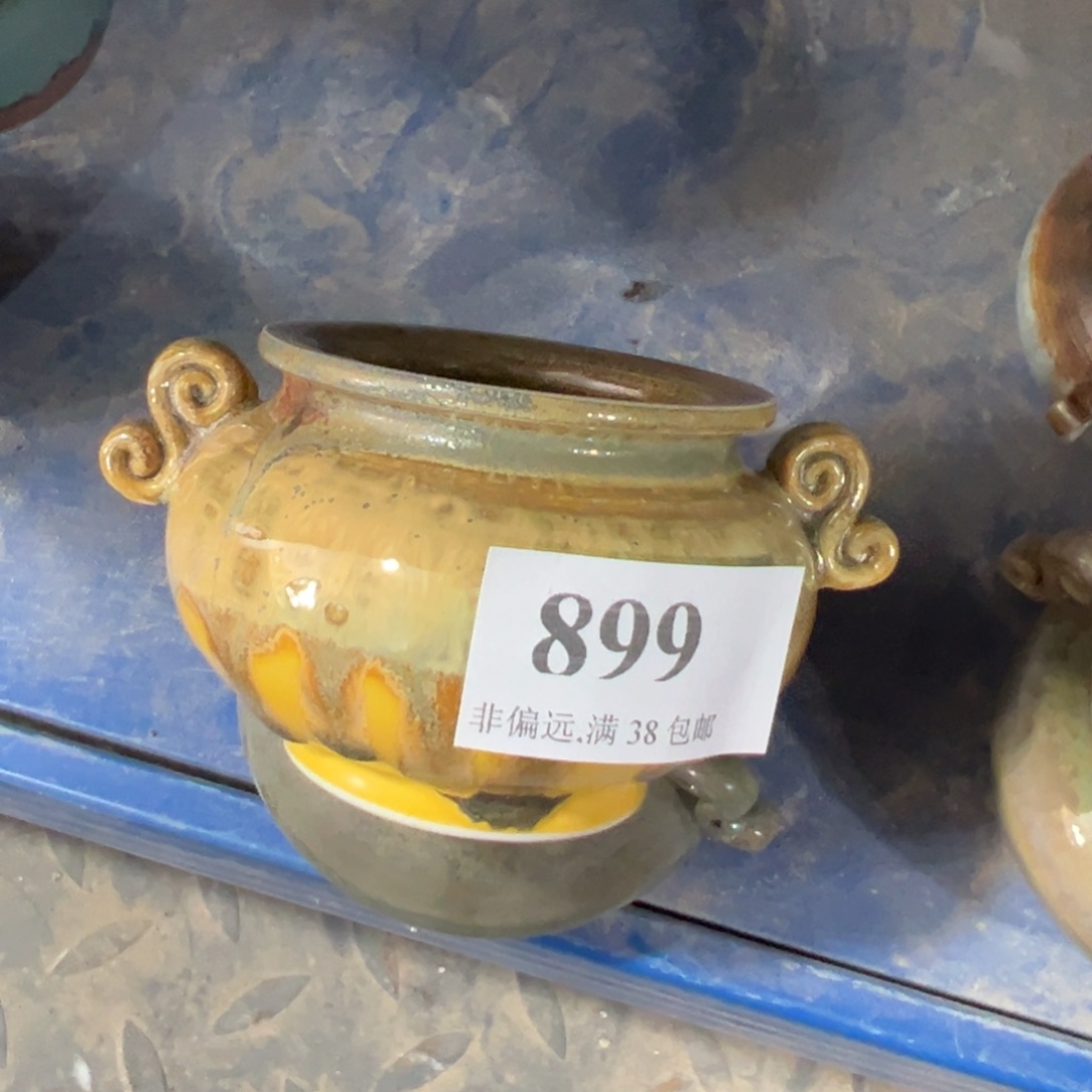 红陶景德镇手工花盆