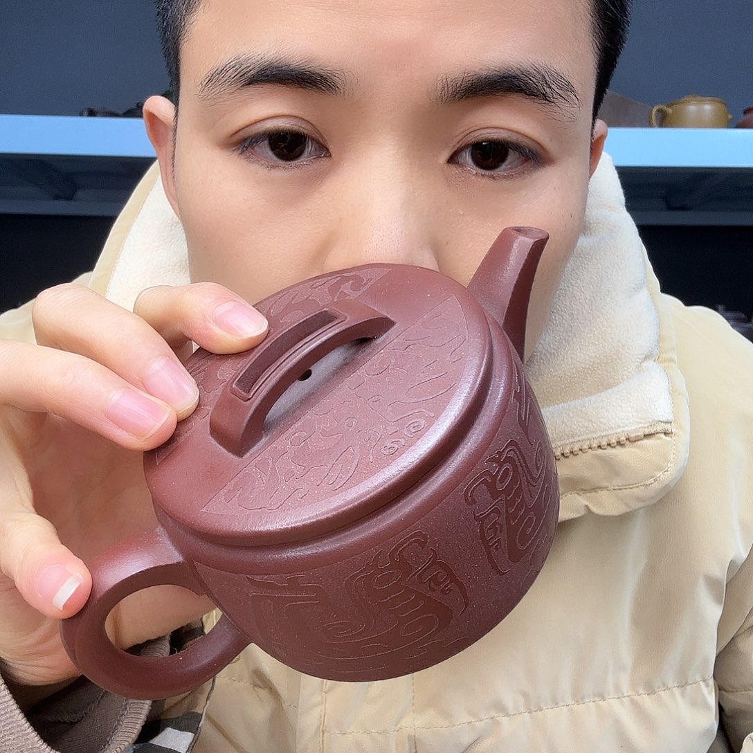 紫砂茶壶民间手艺人全手工制作