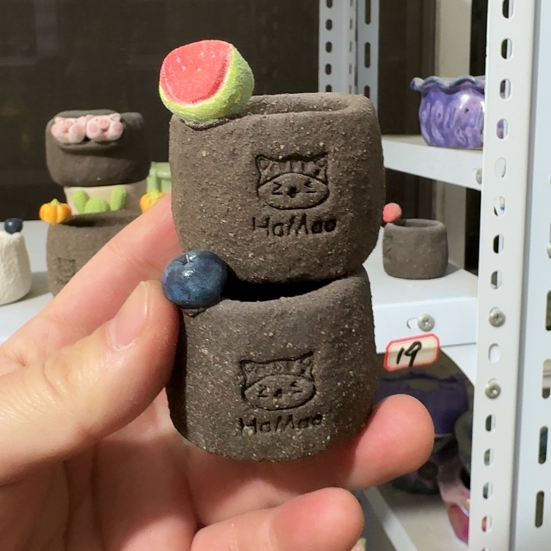 ****厂家直销手工花盆摆件